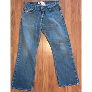 Vintage Levis 527 Low Boot Cut Jeans - Mens 33x30 - Blue
